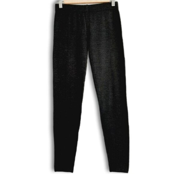 MOTH / Anthropologie Wool Blend Fine Knit Pull-On Comfy Legging Pants Gray Sz XS - Picture 1 of 14